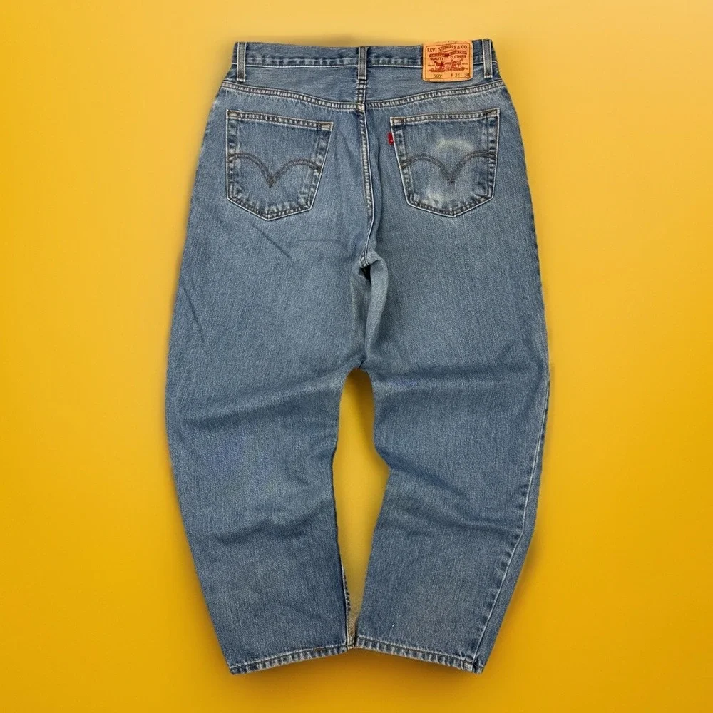 Levi's 560 Comfort Fit Jeans Mens Baggy Skater Tapered Street Y2K Faded 32x30